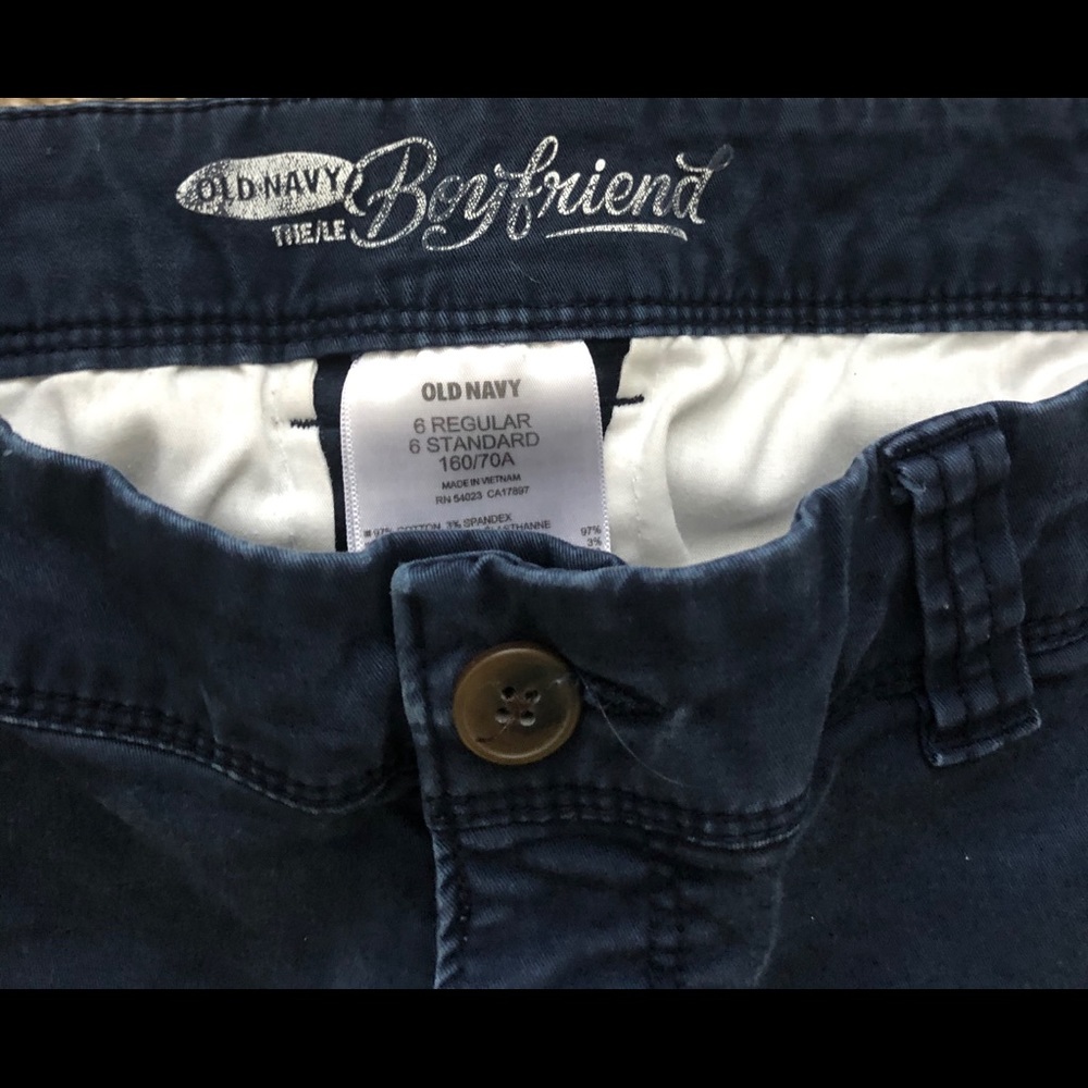 Old Navy Boyfriend Pants, size 6 Regular